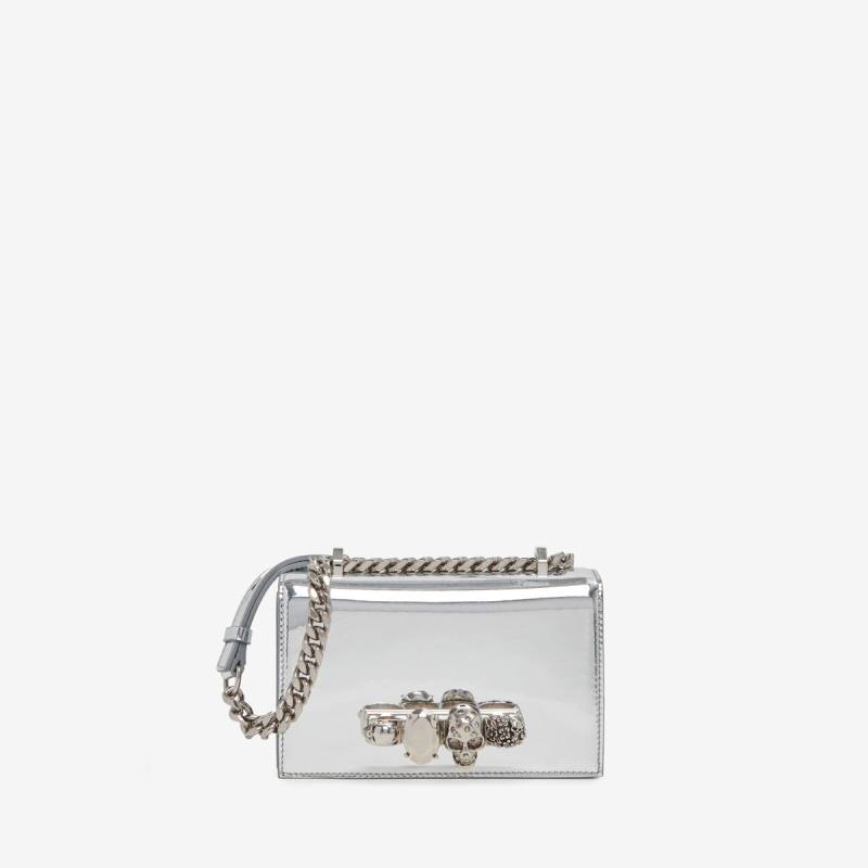 ALEXANDER MCQUEEN - Mini Jewelled Satchel - Item 6531341LYEE1402
